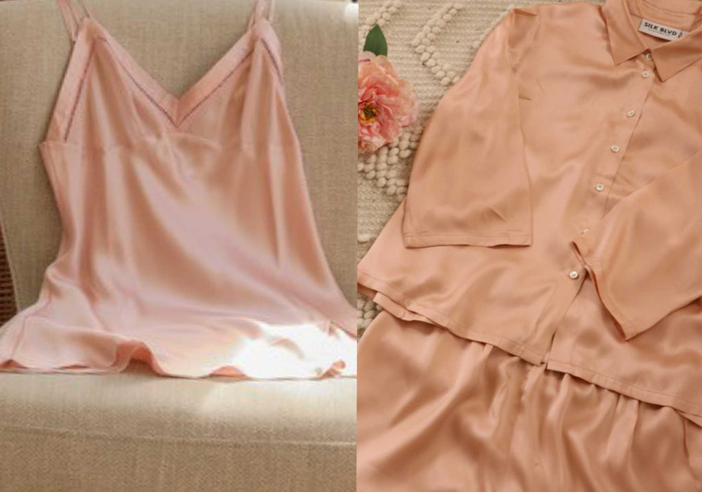 Silk pyjamas